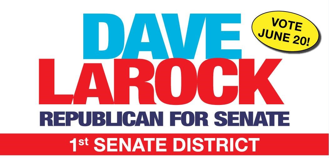 Dave LaRock - Republican for Virginia 1st Senate District - Vote June 20!